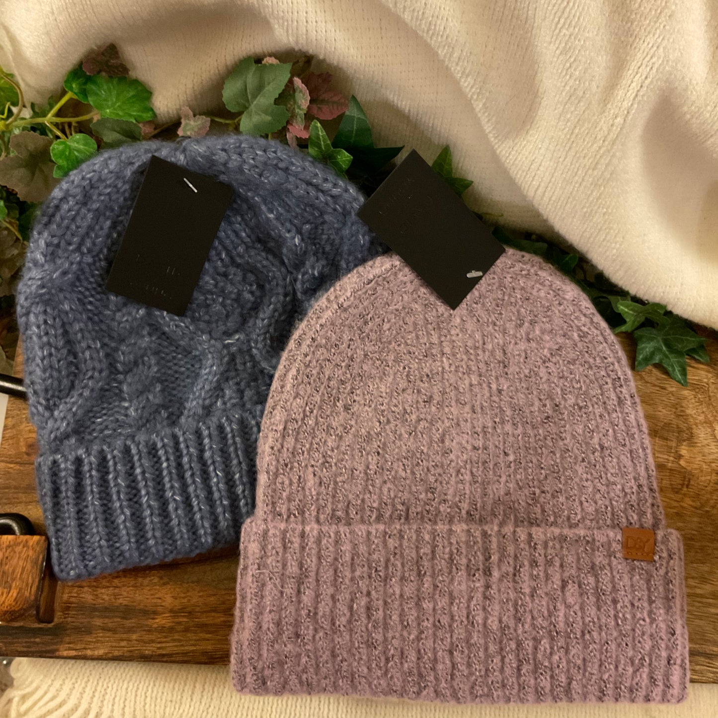 Beanies ~ Lavender or Navy