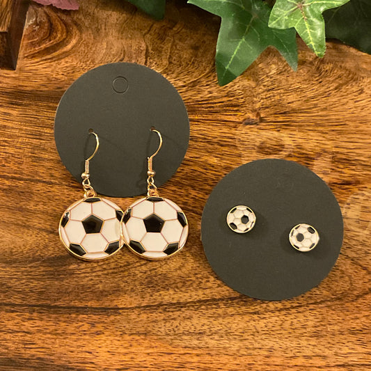 Soccer Earrings