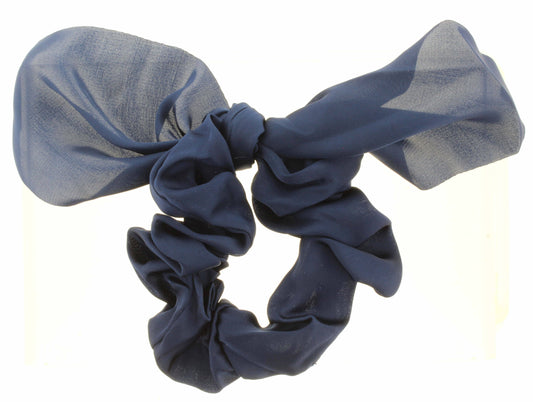 Navy Hair Ties with Scrunchie