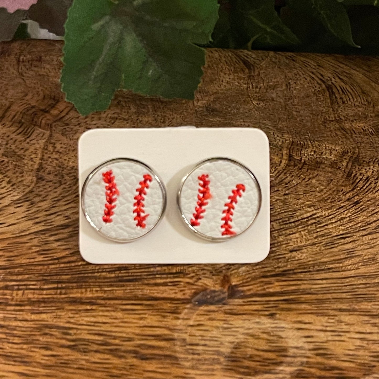 Baseball or Softball Post Back Earrings ⚾️