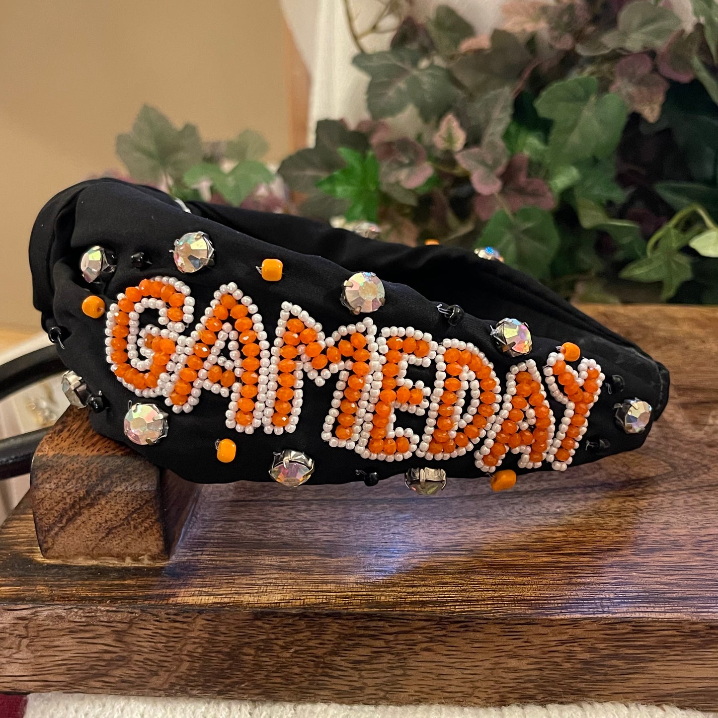 GameDay: Seed Bead Headband