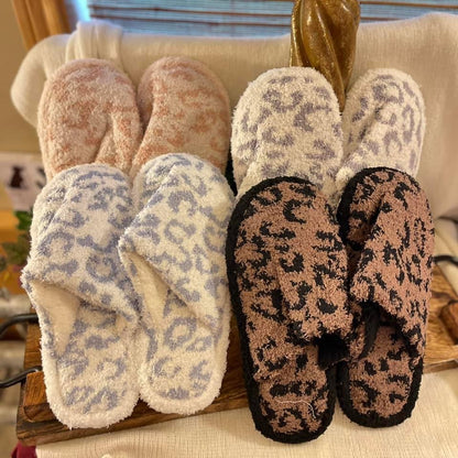 Cozy Cuddles Gracie Leopard Slippers