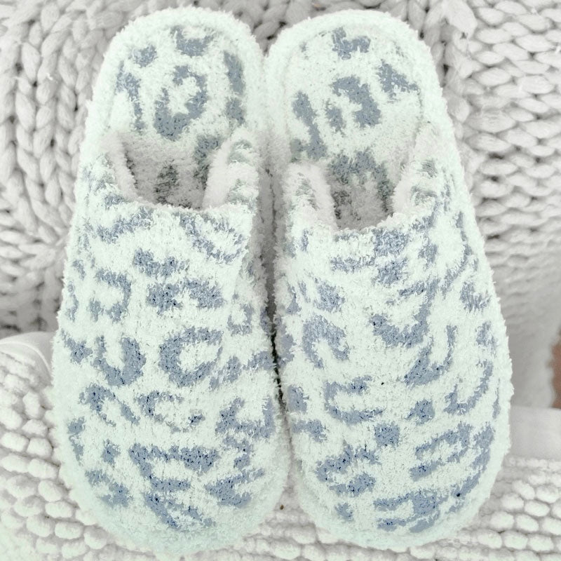 Cozy Cuddles Gracie Leopard Slippers