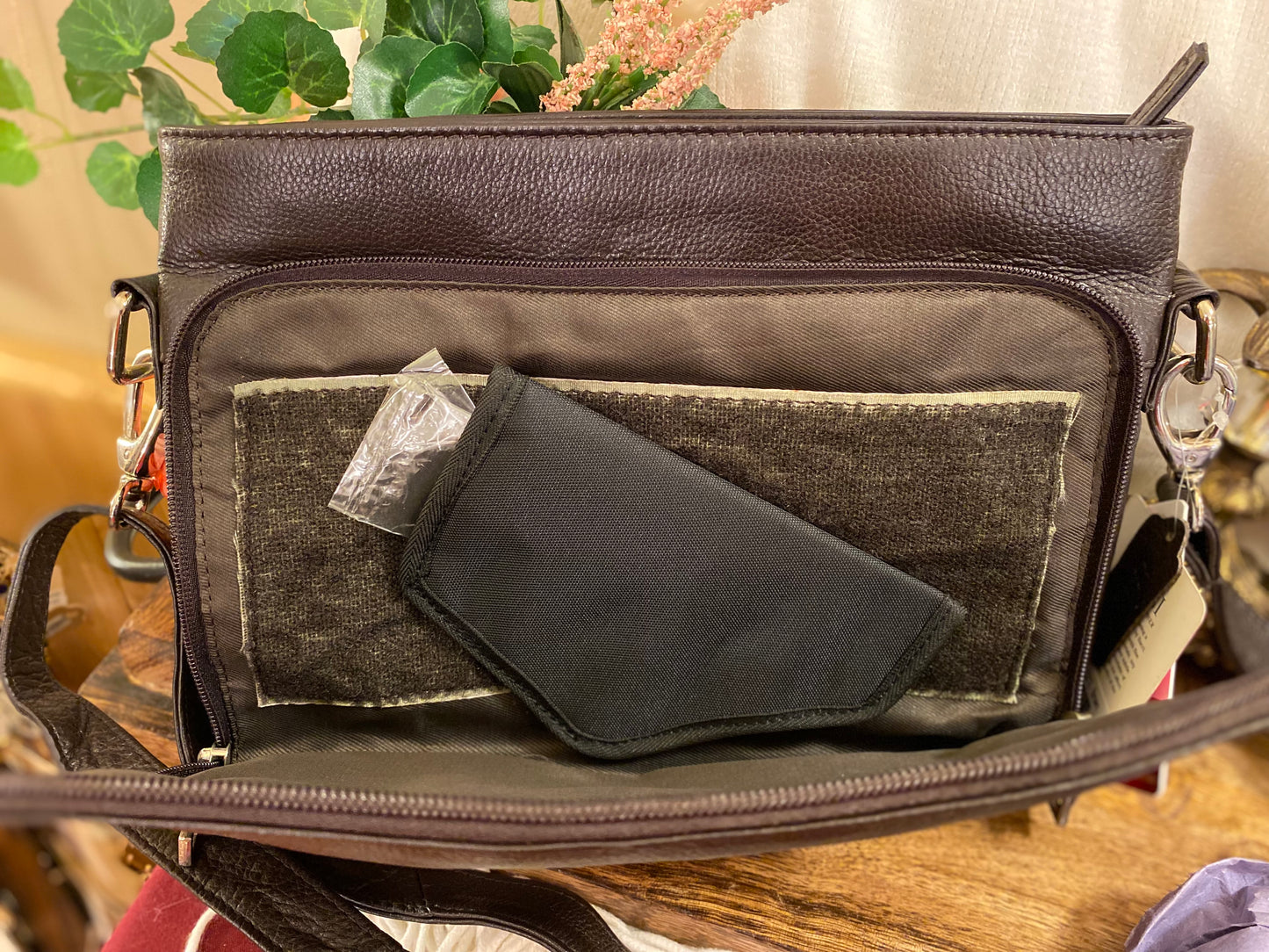 Genuine Leather Conceal Carry Purse
