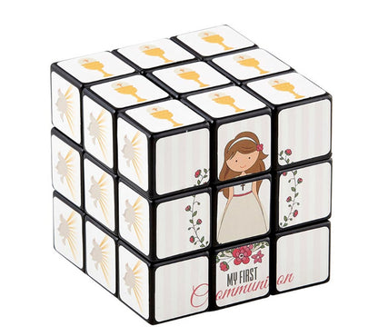First Communion Puzzle Cube