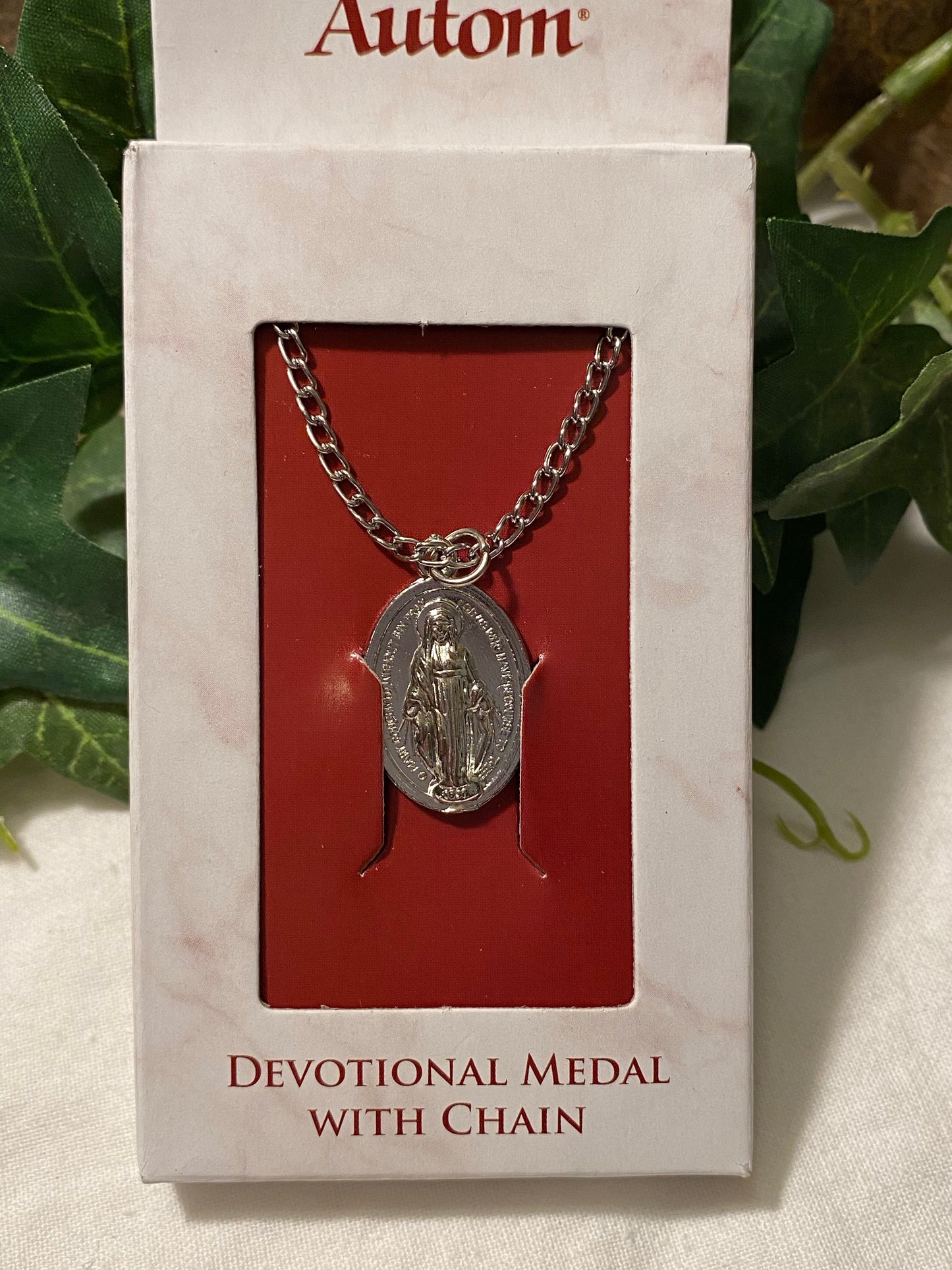 devotional metal necklace 