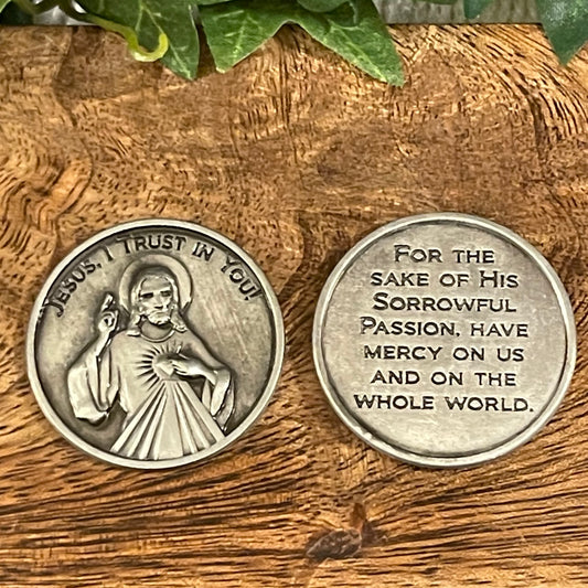 Devine Mercy Pocket Coin
