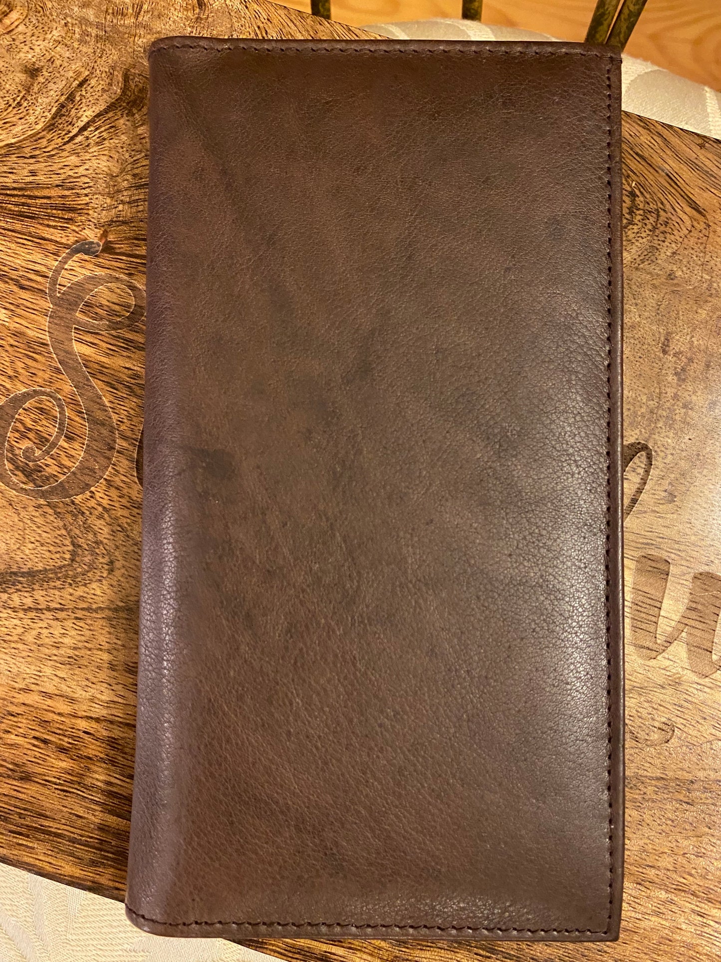 Genuine Leather Checkbook Covers/Rodeo Wallet