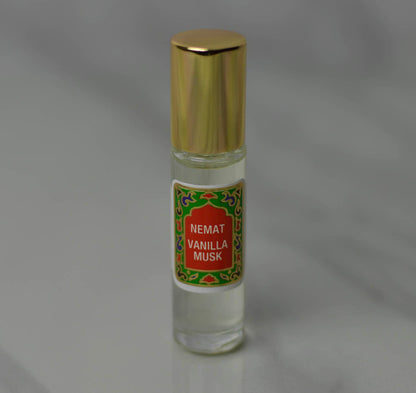 Vanilla Musk Parfum 50ml Spray • Vanilla Musk Fragrance Oil in Convenient 10ml or 5ml Rollerball • Vanilla Musk Eau De Parfum Travel Spray 9ml