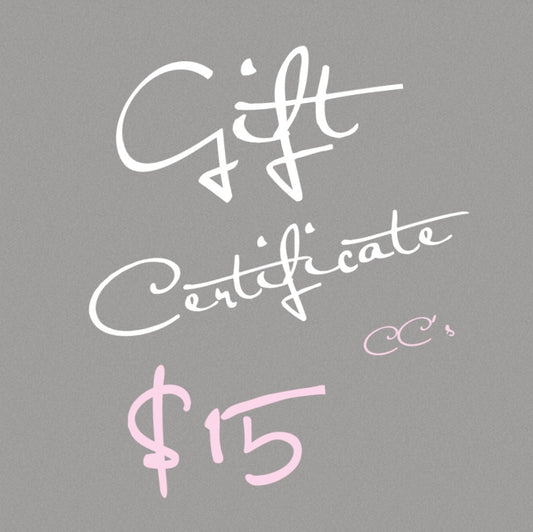 Gift Certificates