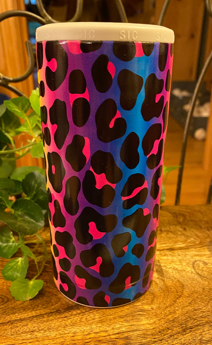 SIC Seriously Insulated Cups Rainbow Leopard