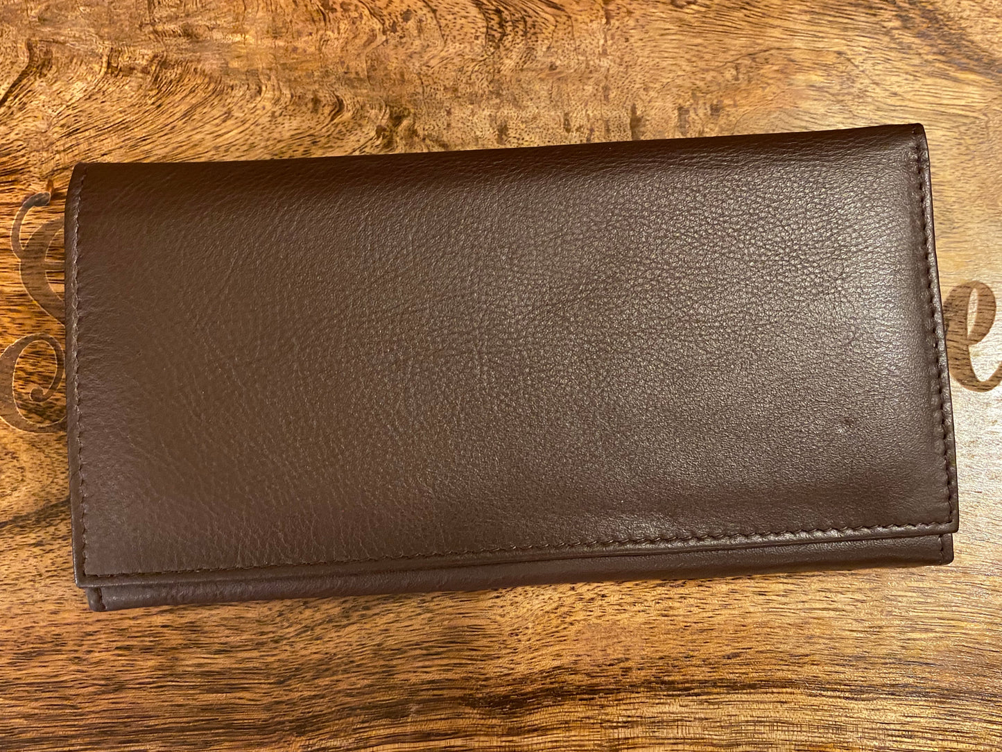 genuine leather ladies wallet 